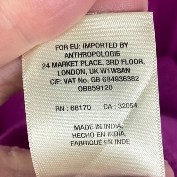 Anthropologie Maeve Sleeveless Batavia Tunic Top‎ Size Small Metallic Bohemian S - Picture 8 of 11